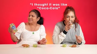 Mexican Moms Try Peruvian Food for the first time!