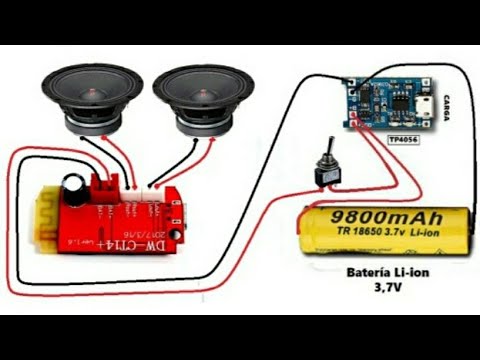 CT14 Mini Stereo Bluetooth 5.0 Amplifier Module 5V 5W+5W with Micro USB Charging Port