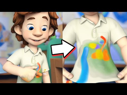 What is Tom Thomas doing to his T-shirt? | The Fixies | Full Episodes