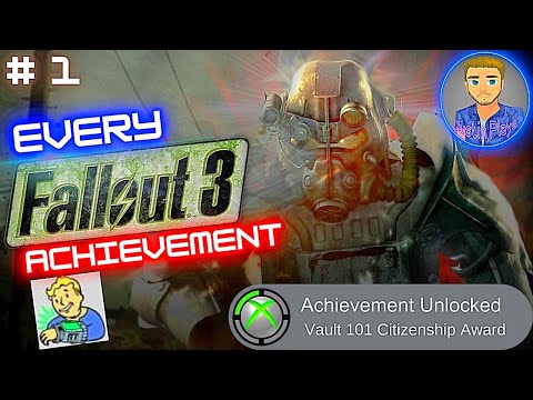 🟢 Fallout 3 - Every Achievement - Episode #1 - Vault 101 Citizenship Award!