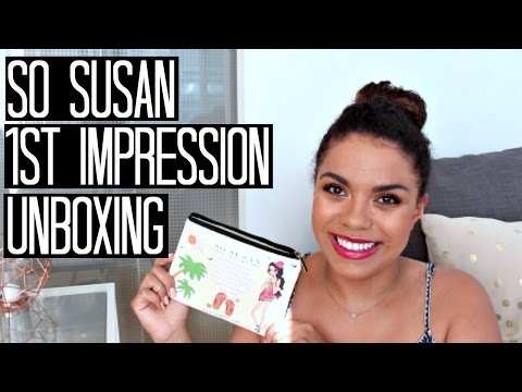 So Susan Lip Love Unboxing 1st Impression! | samantha jane Video