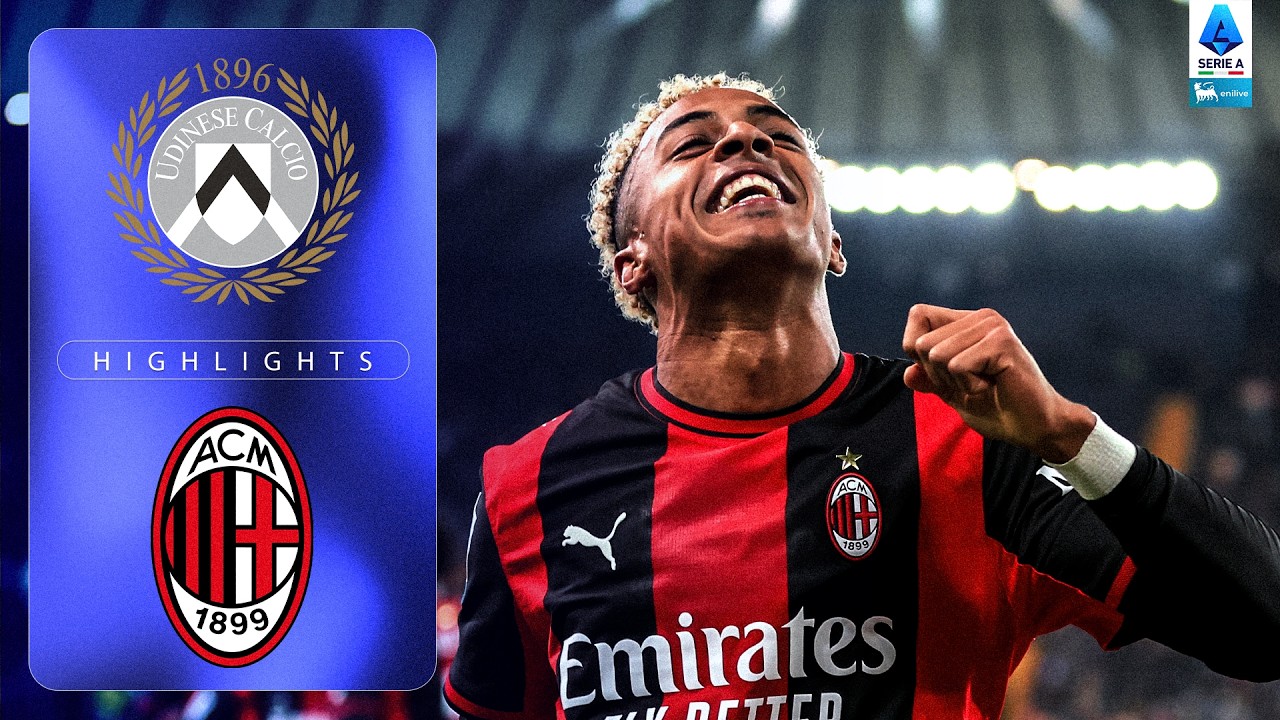 Pulisic e Hutchinson a Segno a Udine | UDINESE-MILAN | HIGHLIGHTS | SERIE A ENILIVE 2026/27
