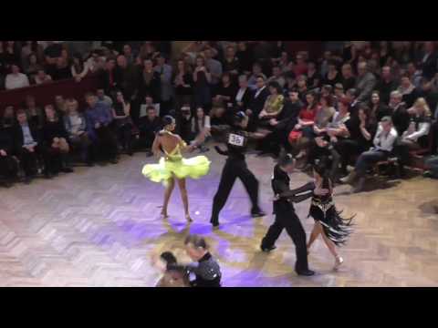 MČR LAT 2017 - paso doble (Ondřej Sliška & Daniela Valjentová)