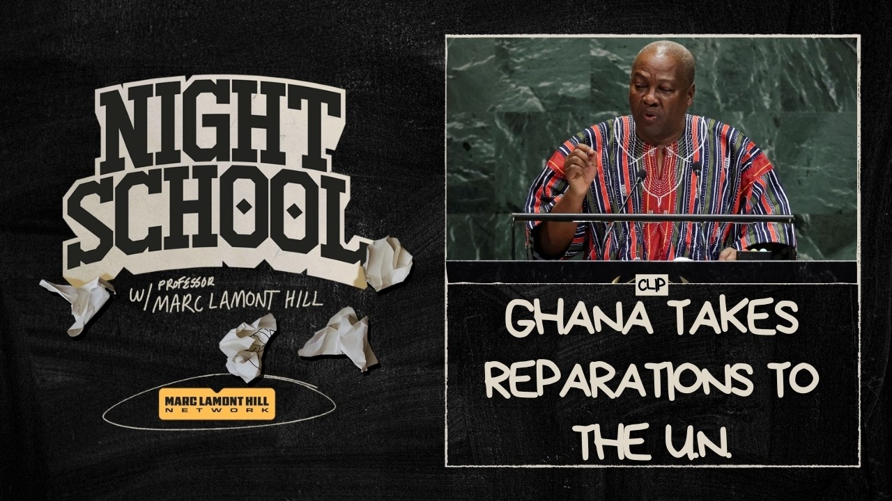 Marc Lamont Hill on Ghana Taking Reparations to the UN: "Black Folk Deserve a Check"
