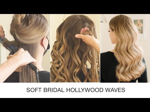 How to Create Soft Bridal Waves | Red Carpet Hair...