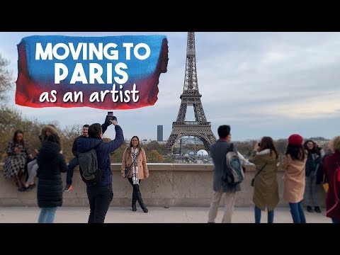 Mudando-se para Paris 🇫🇷como Artista 🎨