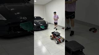 Qual Carro Pequeno Vai Puxar O Carro Nissan #shorts