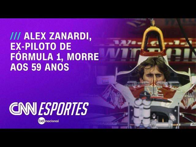 Morre Alex Zanardi, ex-Fórmula 1 e multicampeão paralímpico, aos 59 anos | CNN PRIME TIME