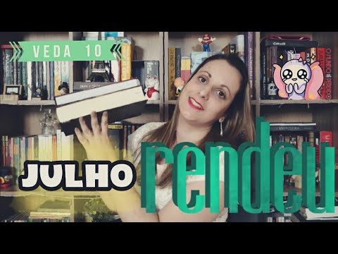 Leituras de Julho | VEDA #10 | Pilha de Leitura