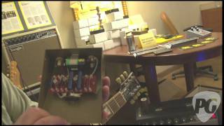 Video thumbnail for NY Amp Show '10 - Black Cat Pedals Custom MKI Americano, Professional MKII & Bass Octave Fuzz Pedals by Premier Guitar