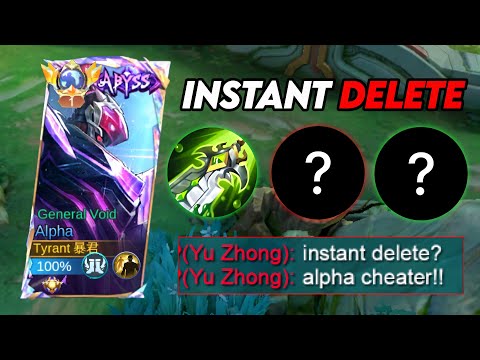 WHEN ALPHA ABUSE THIS NEW INSTANT KILL EMBLEM AND BUILD 2026!! (please try)