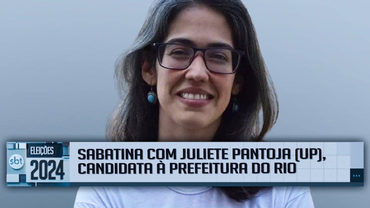 Sabatina com Juliete Pantoja (UP), candidata à prefeitura do Rio de Janeiro #eleiçoes2024
