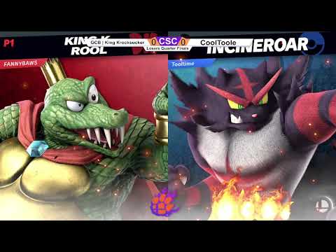 Clocktower Smash 102 - LQ - GCB | King Krocksucker (King K. Rool) vs. CoolToole (Incineroar) - SSBU