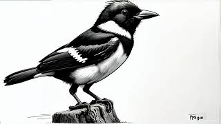 野鳥写真のモノクロ変換講座：新たな魅力を引き出すテクニック【野鳥FM】