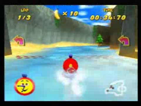 Diddy Kong Racing (N64) - Boulder Canyon (Hovercraft) - 1:36:65