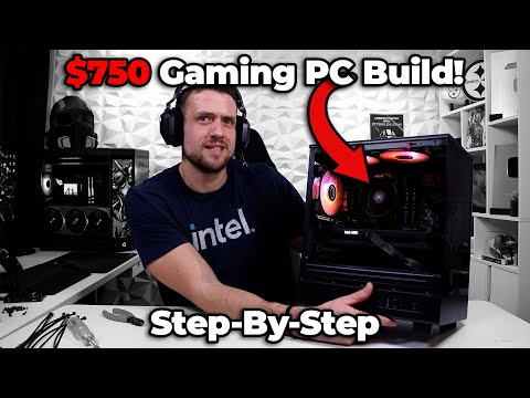 How to Build a $750 Gaming PC (Ryzen 5 5500 and Intel Arc B580)