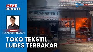 Rugi Setengah Miliar, Kios Kelontong di Ciampea Bogor Ludes Terbakar, Percikan Api Dipicu Tukang Las