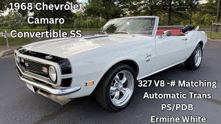 Video Thumbnail for 1968 Chevrolet Camaro