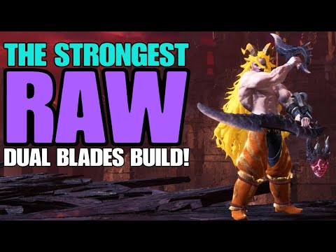 MHWI: The Strongest Raw Dual Blades Build! (Fatalis Dual Skies)