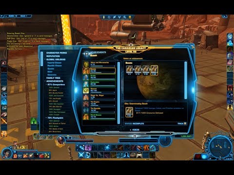 SWTOR - Quesh Achievement: Elite: Exterminating Quesh