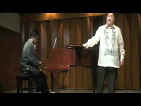 If Music Be the Food of Love - Jemuel Victorino & Molinder Cadiz, pianist