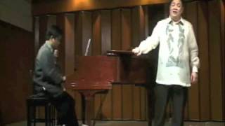 If Music Be the Food of Love - Jemuel Victorino & Molinder Cadiz, pianist