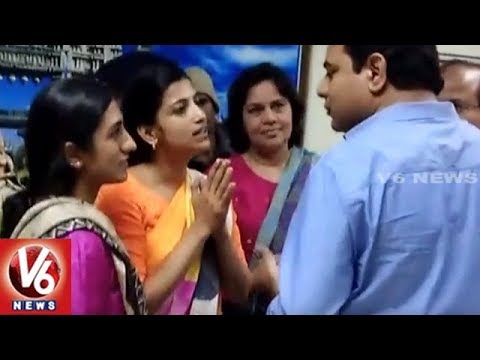 Minister KTR Fires On Collector Amrapali