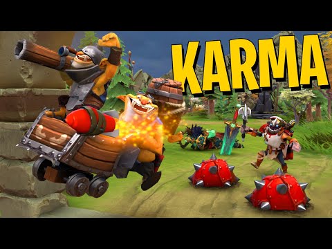 Well Deserved Karma - Techies DotA 2