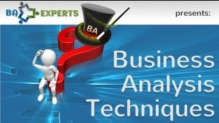 What Techniques Do Business Analysts Use?