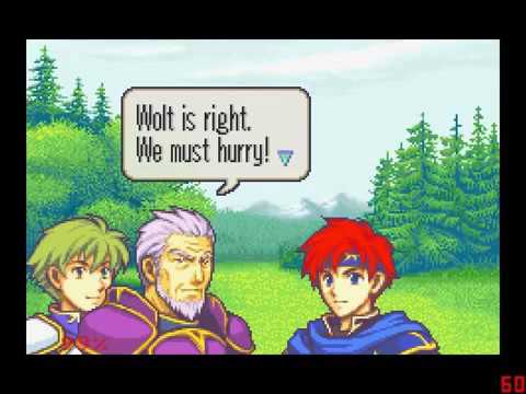 Part 1: Let's play Fire Emblem 6 Sword of Seal, Hard Mode Luck is the best stat!