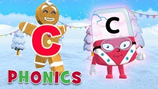 Phonics - Learn to Read | The Letter &#39;C&#39; | Counting down to #Christmas Day| Alphablocks