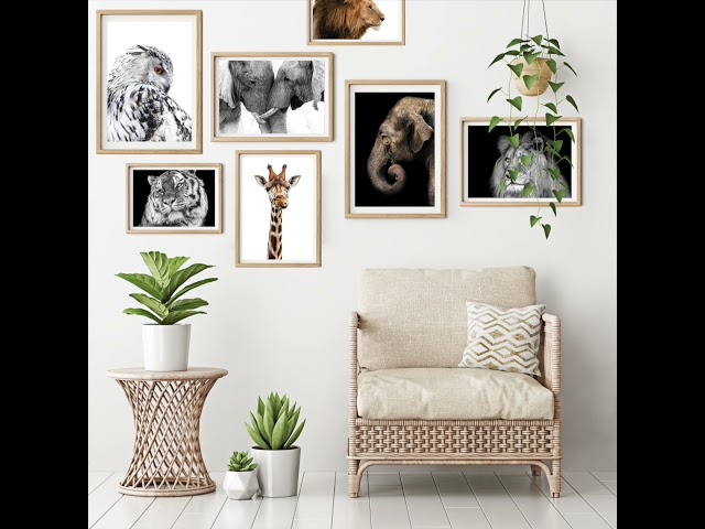 Vídeo relacionado con Cuadro decorativo de pared de animales de ciencia ficción con diseño de ovnis y marmota, para salón, baño, dormitorio, diseño grande, 70 x 50 cm, sin marco