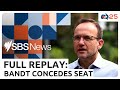 Greens Leader Adam Bandt Concedes Seat SBS News