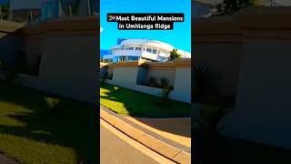 🇿🇦 Walking Umhlanga Ridge: Beautiful mansions in KZN #mansion #home #house #travelvlog #walkafrica