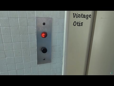 Vintage Otis Traction Elevator at the Arts Building in Silver Spring, MD