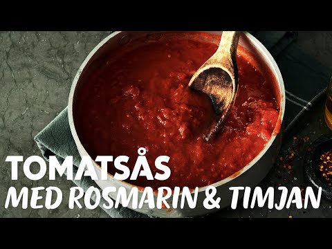 Godaste tomatsåsen med örter