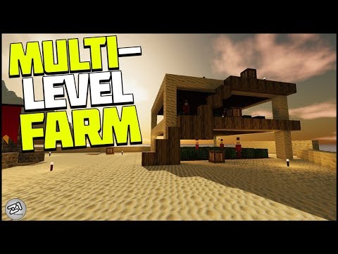 Guards Under ATTACK ! Multi Level Farm ! Colony Survival Gameplay E2 | Z1 Gaming