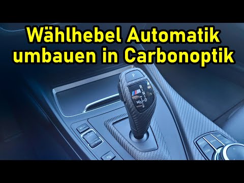 BMW Gangwahlhebel M Performance Carbon Einbau (F20 F21 F22 F23 M140i M240 usw.)