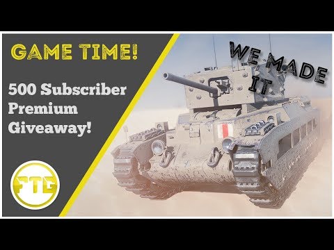 World Of Tanks Console - 500 Sub Premium Tank Giveaway!
