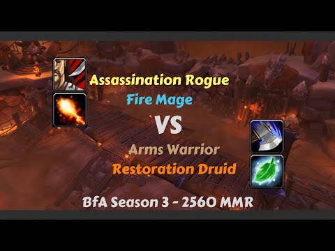 Assassination Rogue PvP 8.2.5 - Notice the mistake, punish the mistake