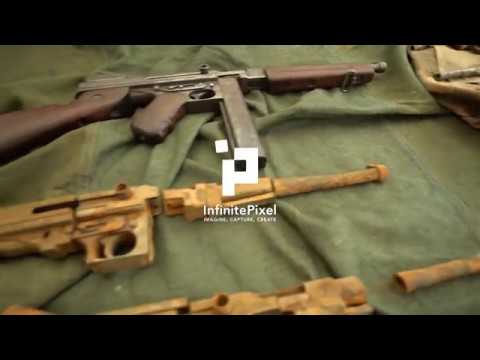 HUGE COLLECTION OF WW2 WEAPONS FOUND IN WARWICK CANAL