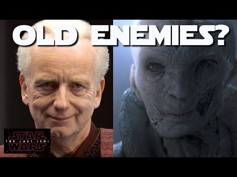 Old Rivals Theory: Snoke & Palpatine knew and fought each other