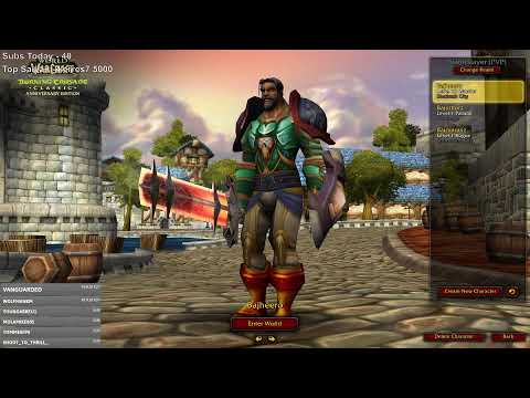 🔥TBC Lvl 70 Prot / Fury Warrior Endgame Grind Begins!🔥- World of Warcraft Classic