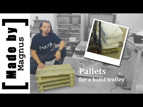 Hand trolley pallet - Made by Magnus