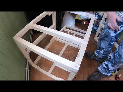 VLOG 73, Narrowboat Fit Out -  DINETTE (part 1)