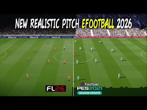 PES 2021 NEW REALISTIC PITCH EFOOTBALL 2026