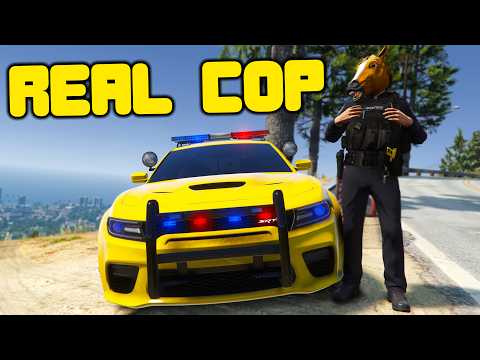 Breaking No Laws As A Real Cop In GTA 5 RP