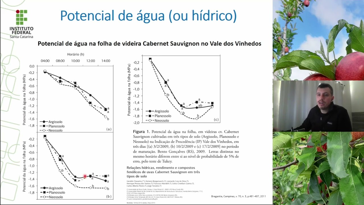Relações hídricas - Mensuração do potencial hídrico