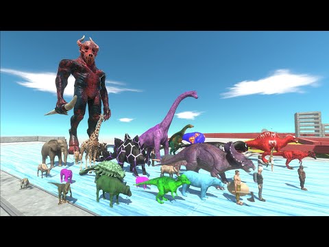 Escape from KOZAROG THE DEMON - Animal Revolt Battle Simulator