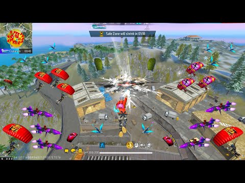 64 kills 💪 WOODPECKER+MP40 99%Headshot Rate ⚡| Solo Vs Squad Full Gameplay | intel i5 🖥 Freefire